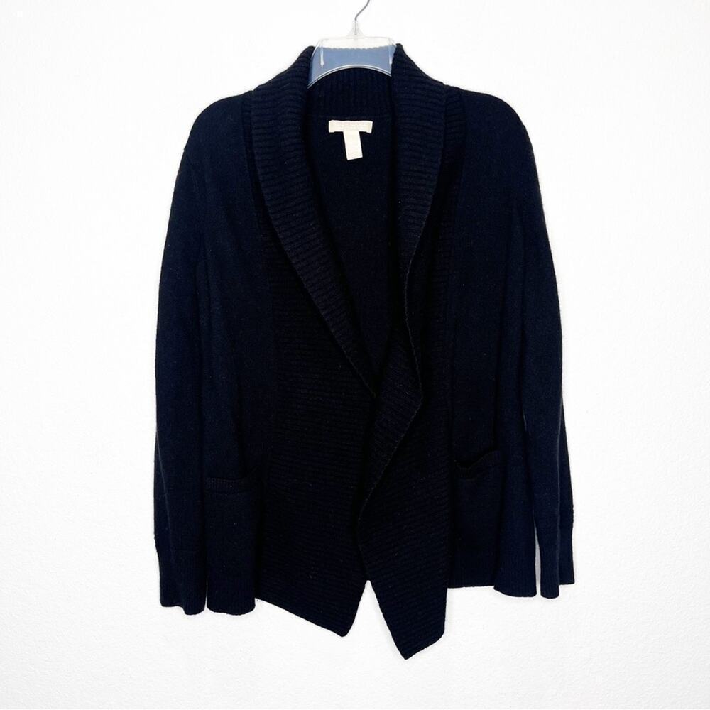 Banana Republic Italian Cashmere & Merino Wool Cardigan Sweater Large